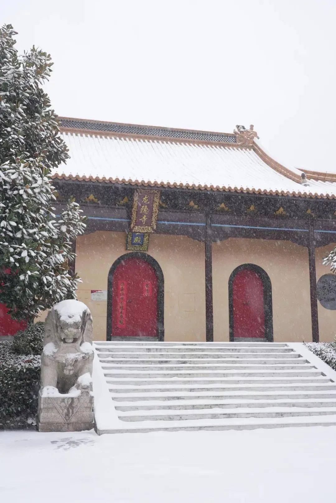 釜山龍隱寺 圖源:天長文旅釜山龍隱寺 圖源:天長文旅雪後初霽的靜港