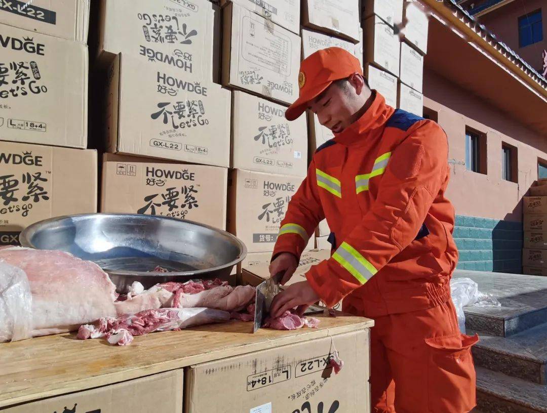 蓝焰辉映党旗红|定西支队驰援积石山县地震灾区救援先锋(七)_保障