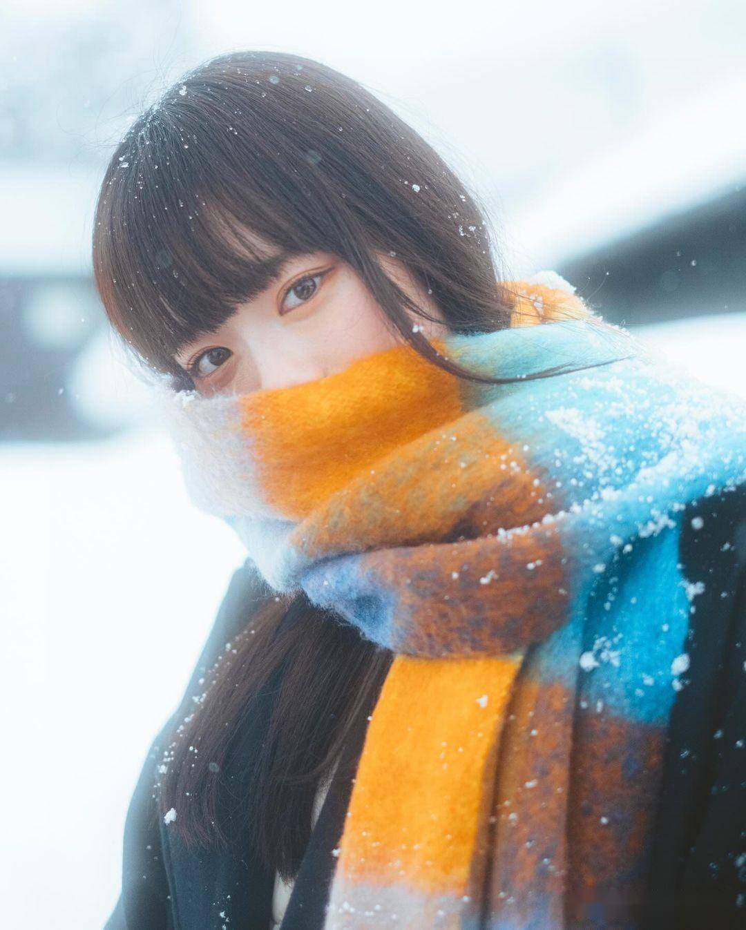 冬天雪景人像,5个摄影技巧,学会任何一个都能拍出好看照片_人物_背景