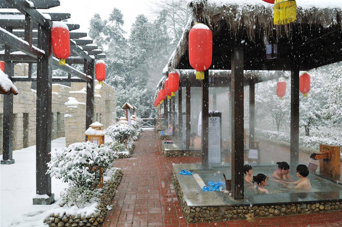 元旦假期知音湖北笑迎客来,滑雪温泉“一冷一热”受追捧_游客_活动_旅游产品